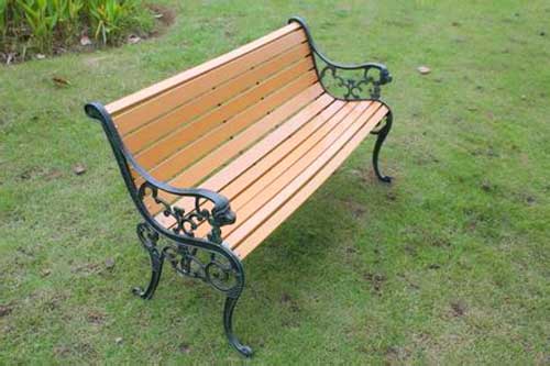 景區(qū)公園必備的景觀設(shè)施鋼木垃圾箱、與園林椅