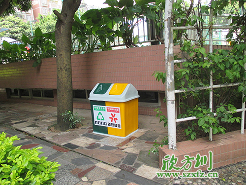 炎炎夏季，玻璃鋼垃圾桶為清遠市街道帶來點點綠意