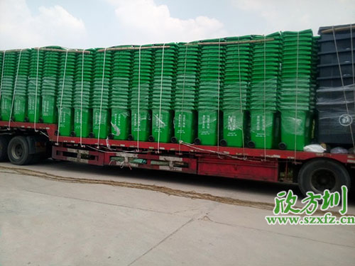 欣方圳塑料環(huán)保垃圾桶，天津市場銷量倍增
