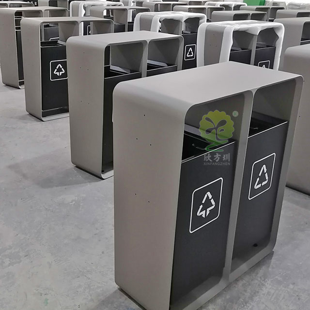 提升公共空間品質，深圳金屬垃圾桶助你一臂之力